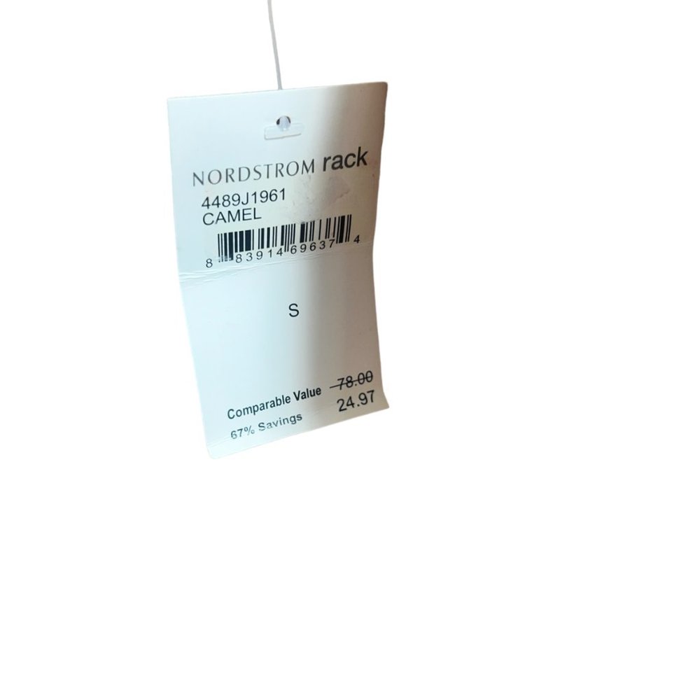 NWT Status by Chenault Ribbed Duster Cardigan Women Camel Size Small Casualwear - Picture 5 of 10
